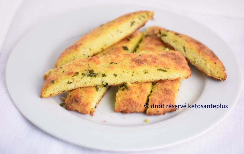 pain au fromage et à l'ail