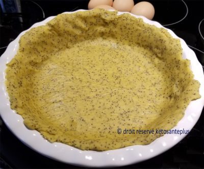 quiche avec croûte keto
