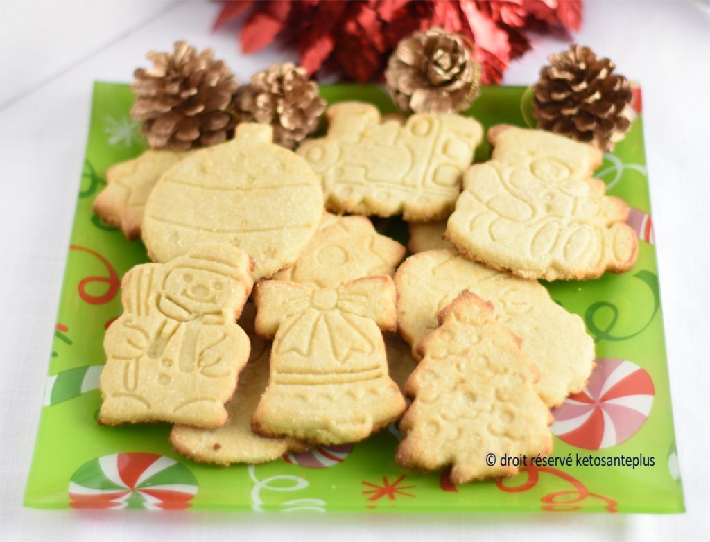 Biscuits de Noël keto