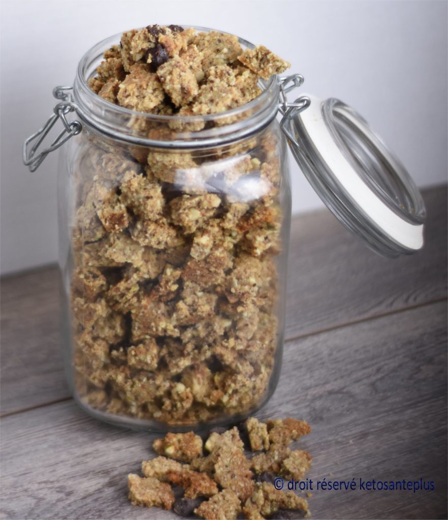 Granola protéiné keto