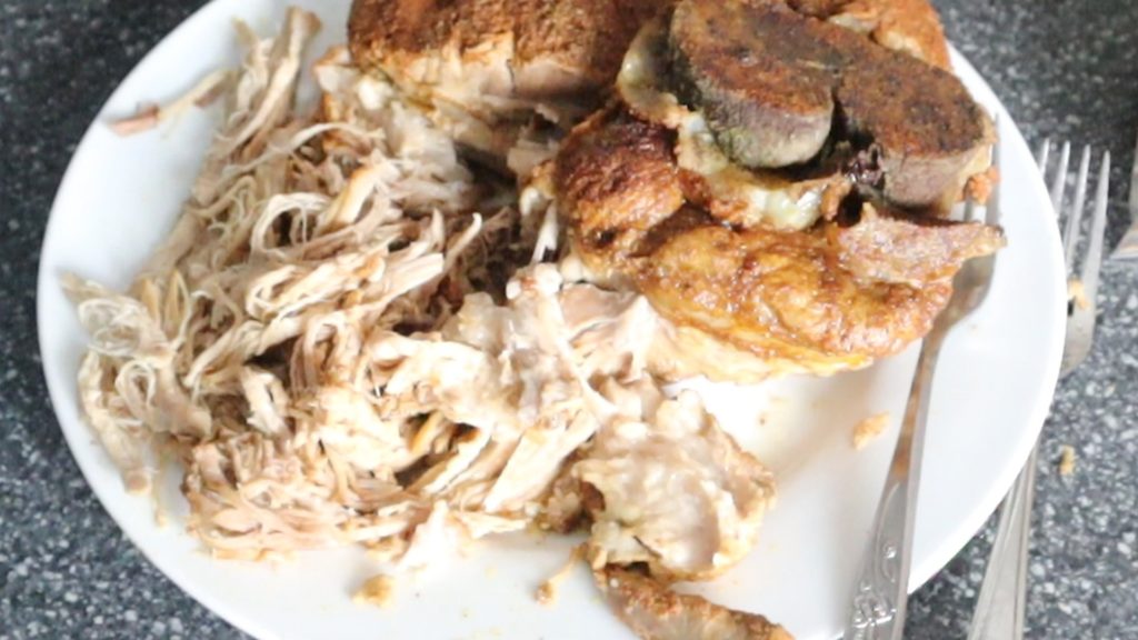 Porc effiloché