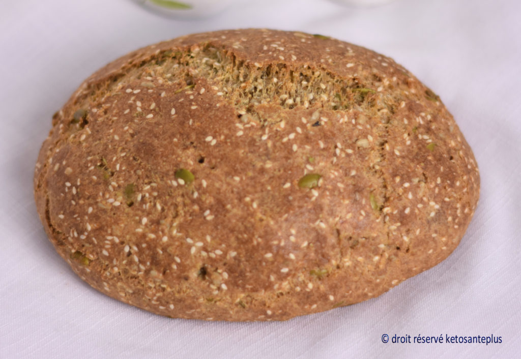 Miche de pain aux graines