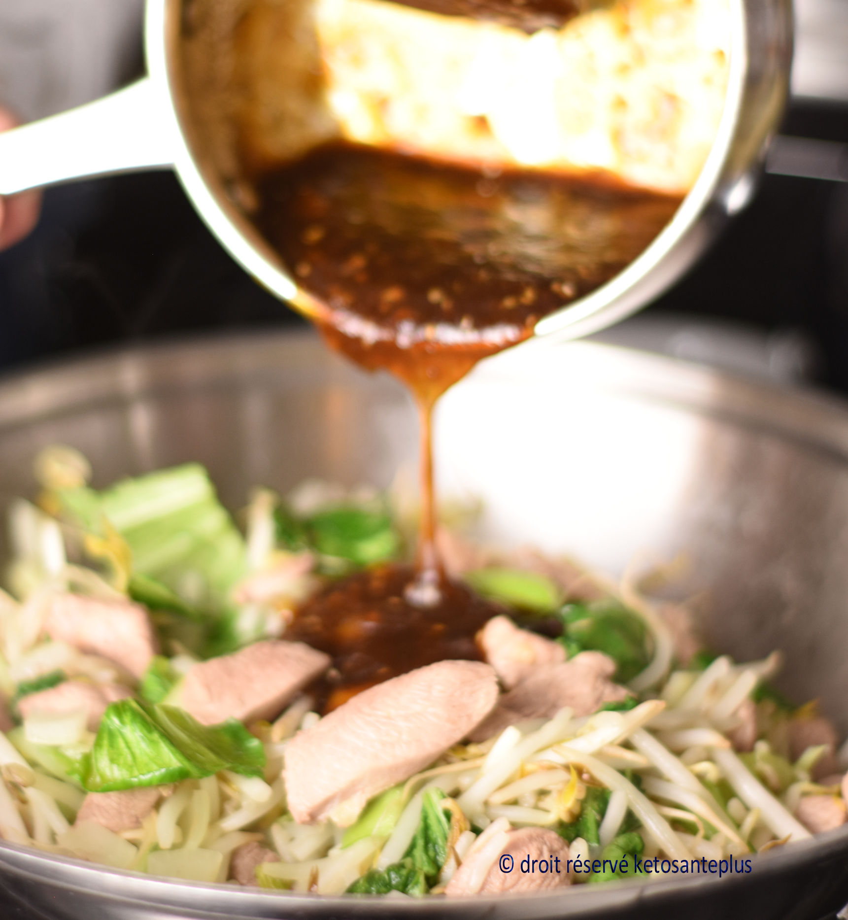 Sauce teriyaki keto / cétogène / sans gluten