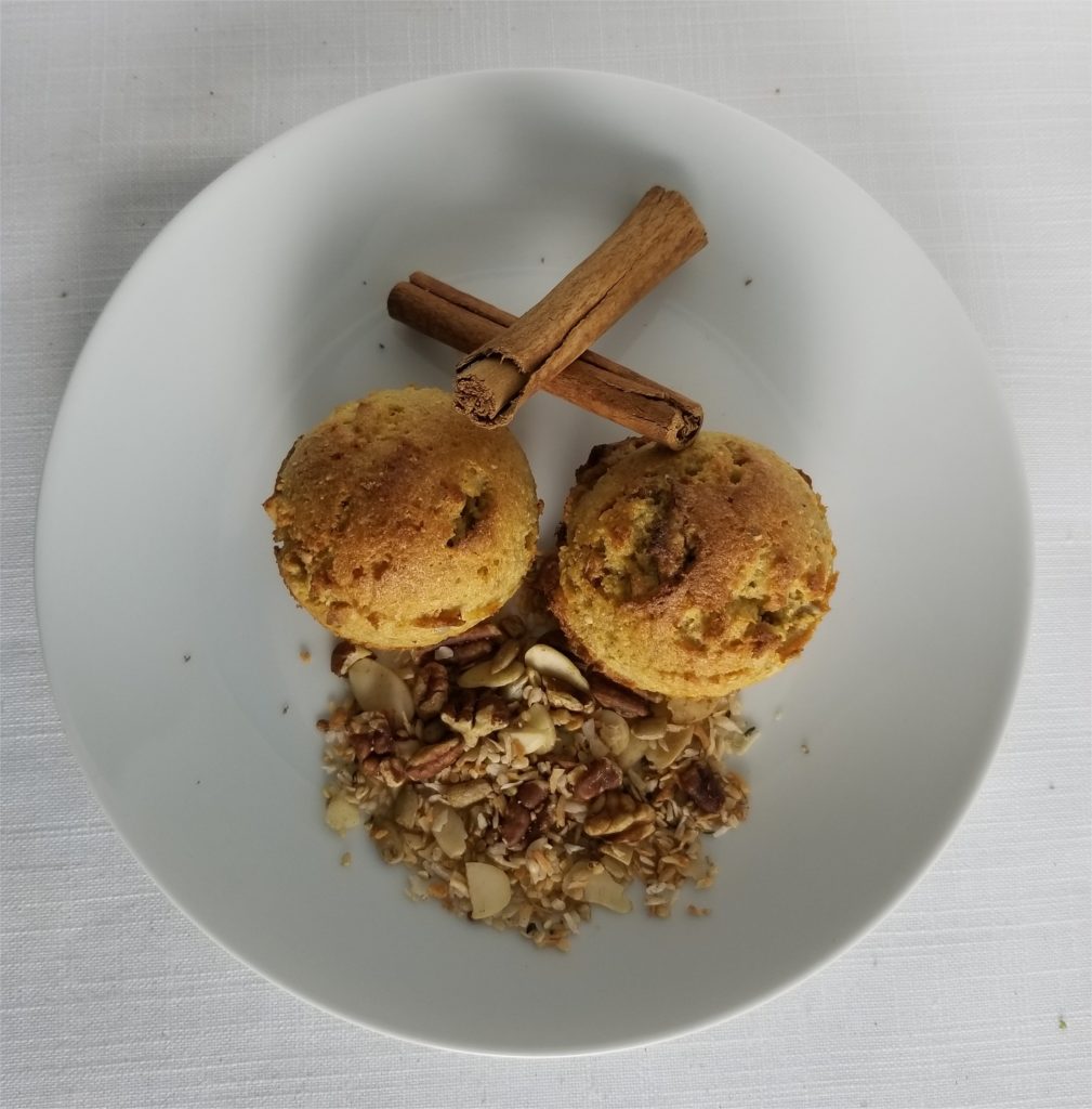 Muffins aux bleuets keto