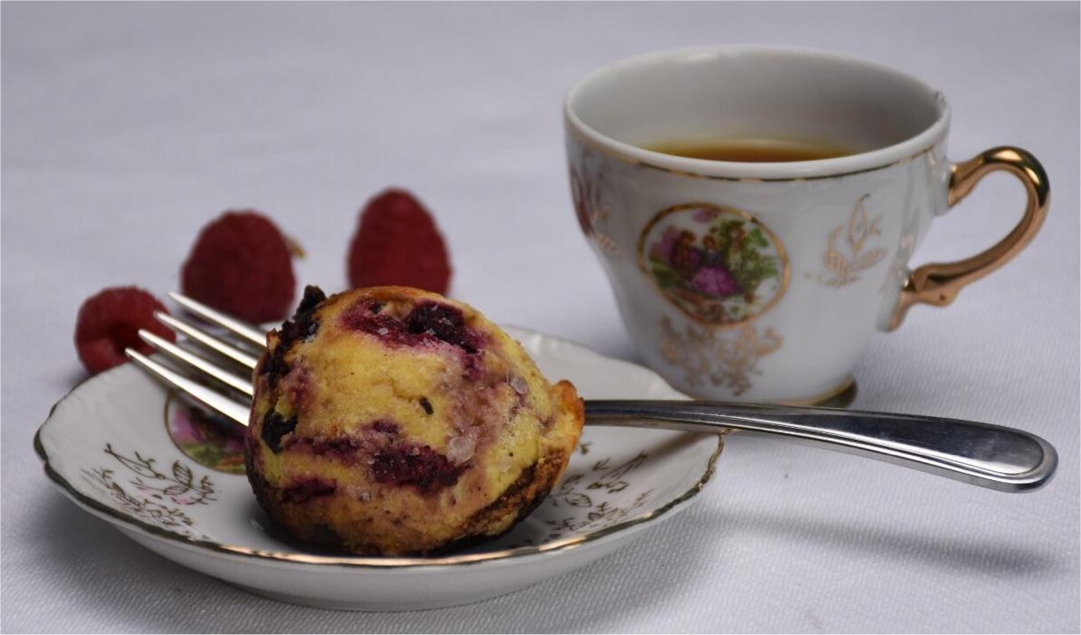 Muffins aux bleuets keto