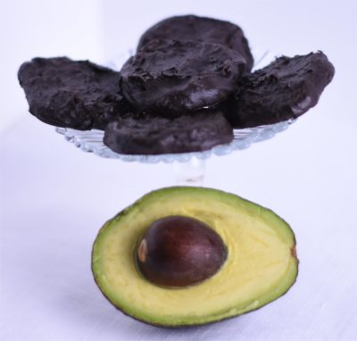 Biscuits moelleux au chocolat et avocat