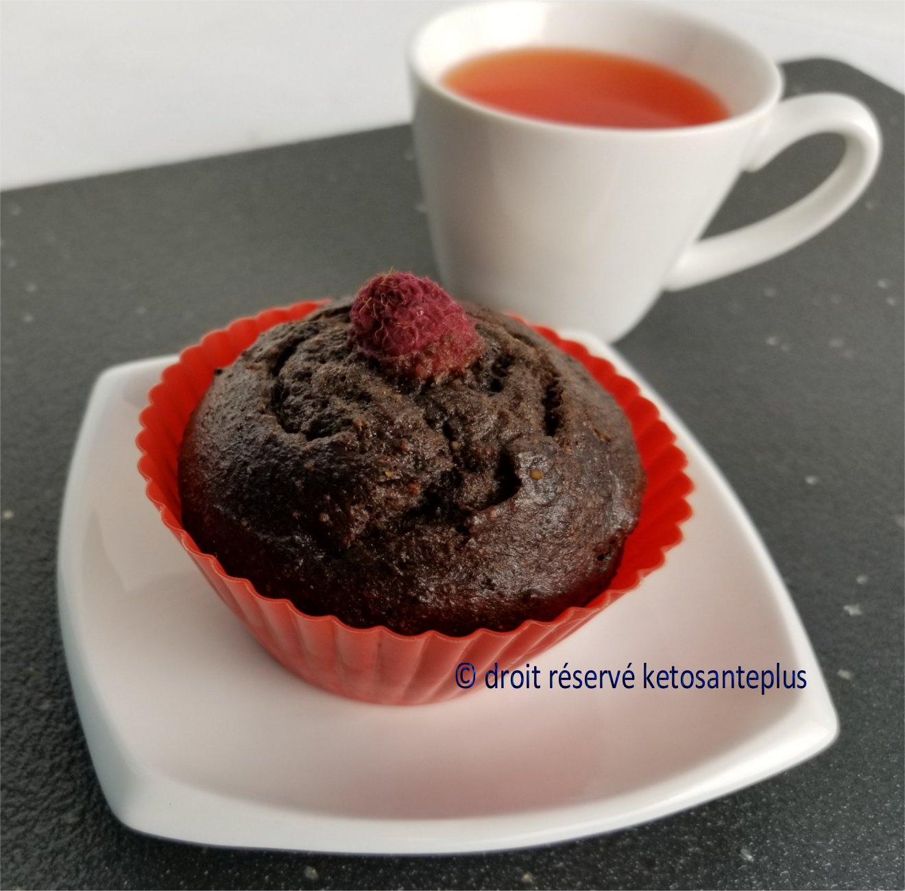 Muffins double chocolat keto