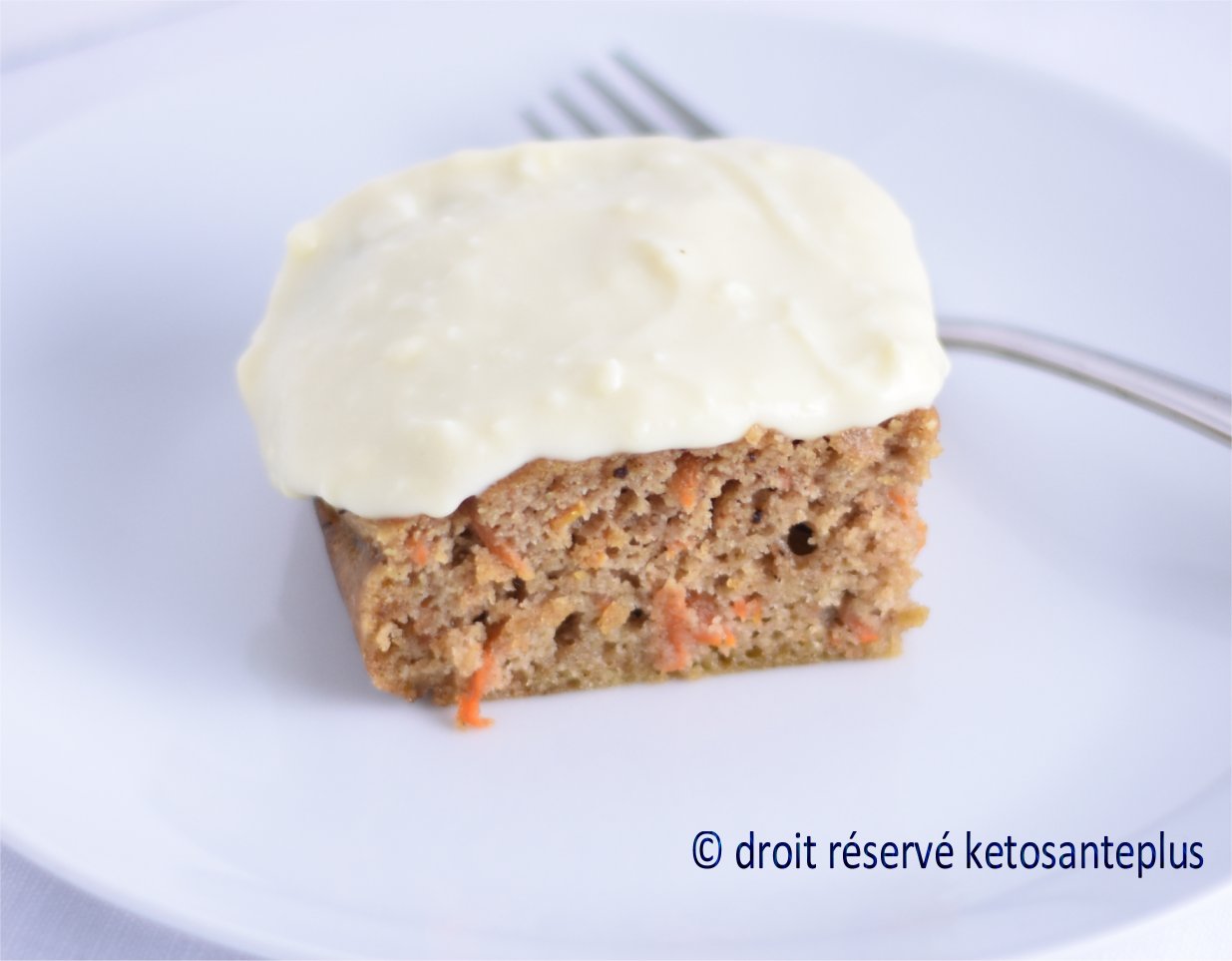 Gâteau aux carottes keto