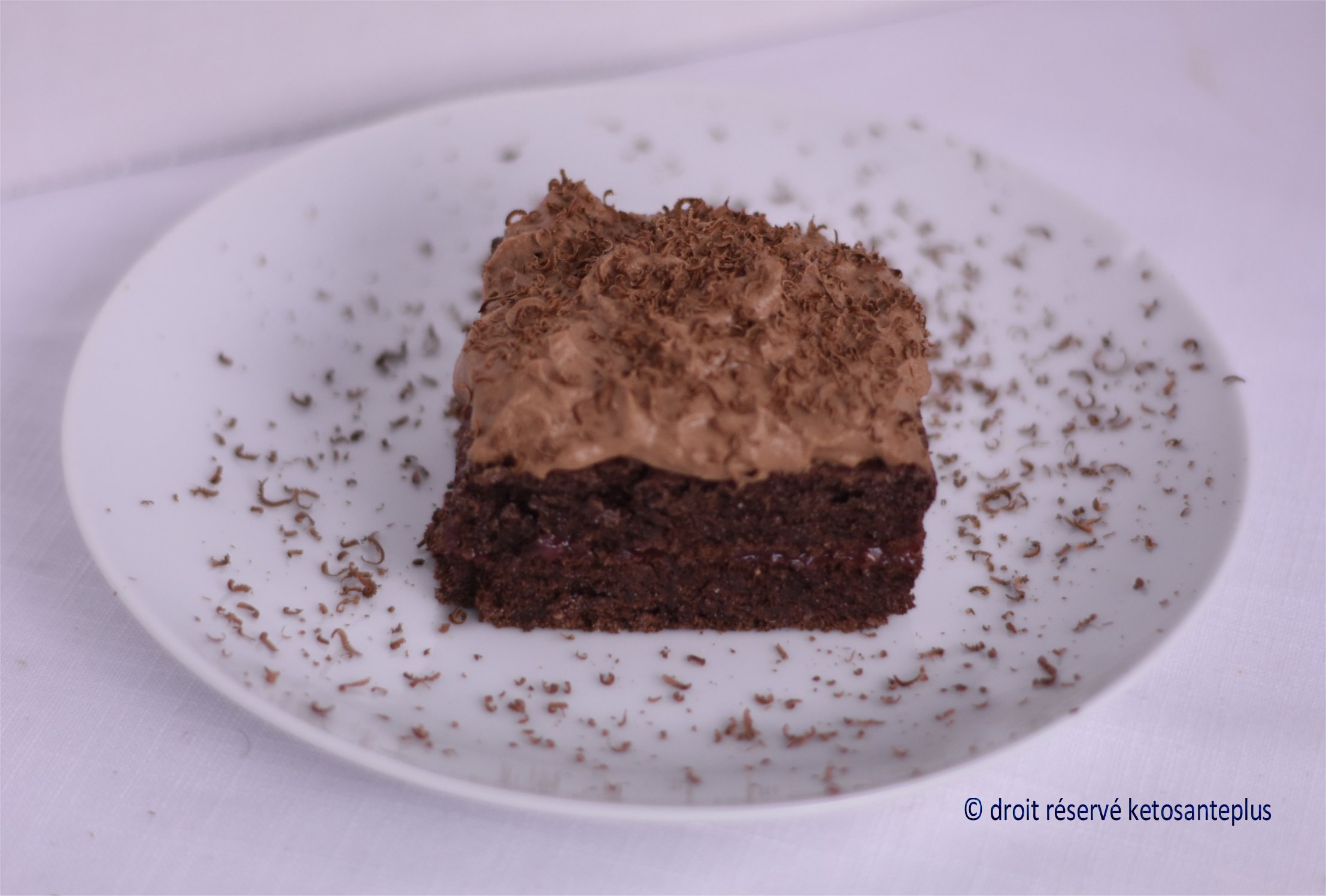 Gâteau au chocolat keto