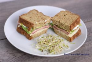 Pain à sandwich keto