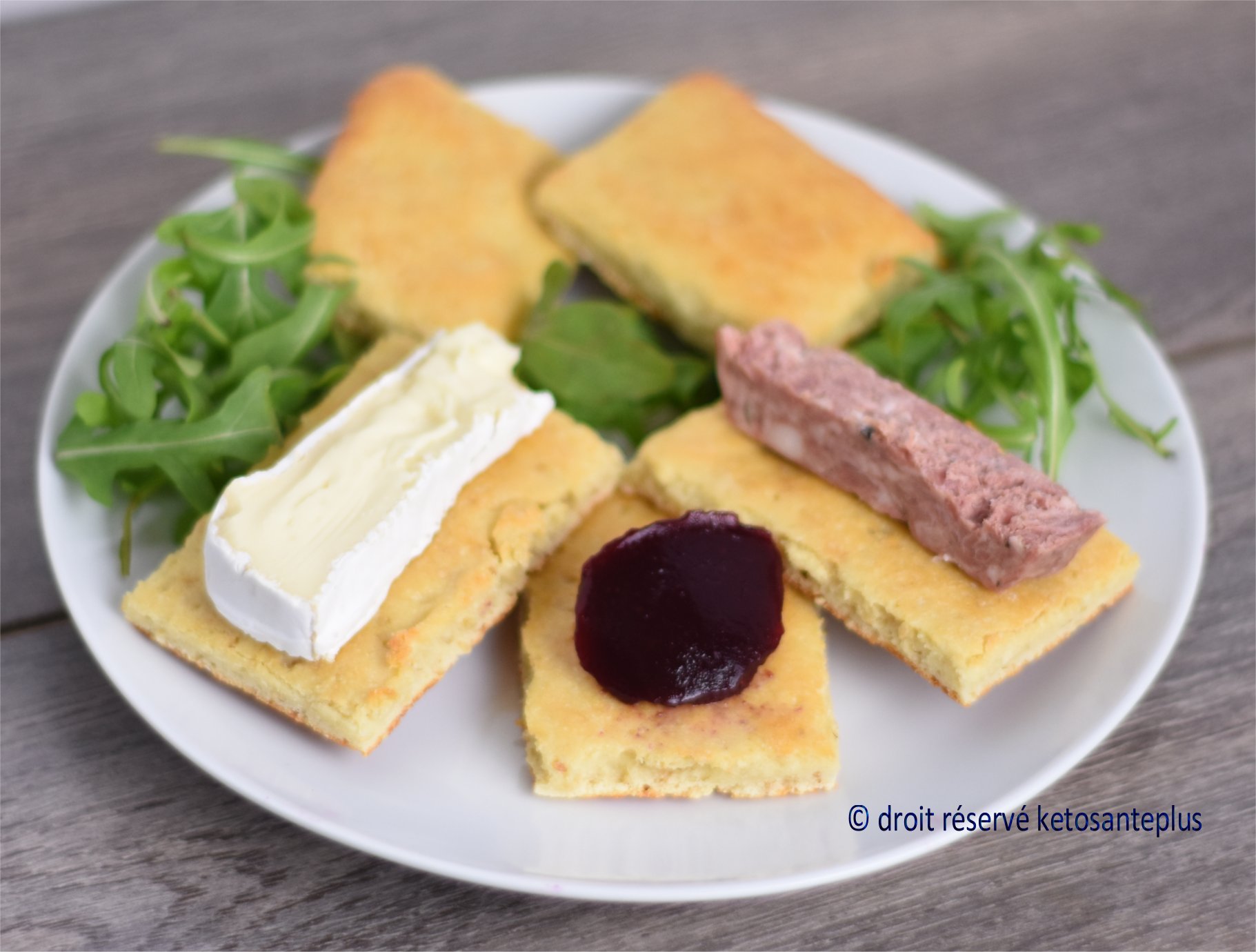 Toast Melba keto