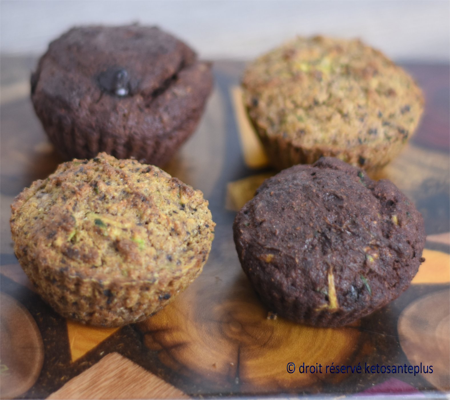 Muffins aux courgettes