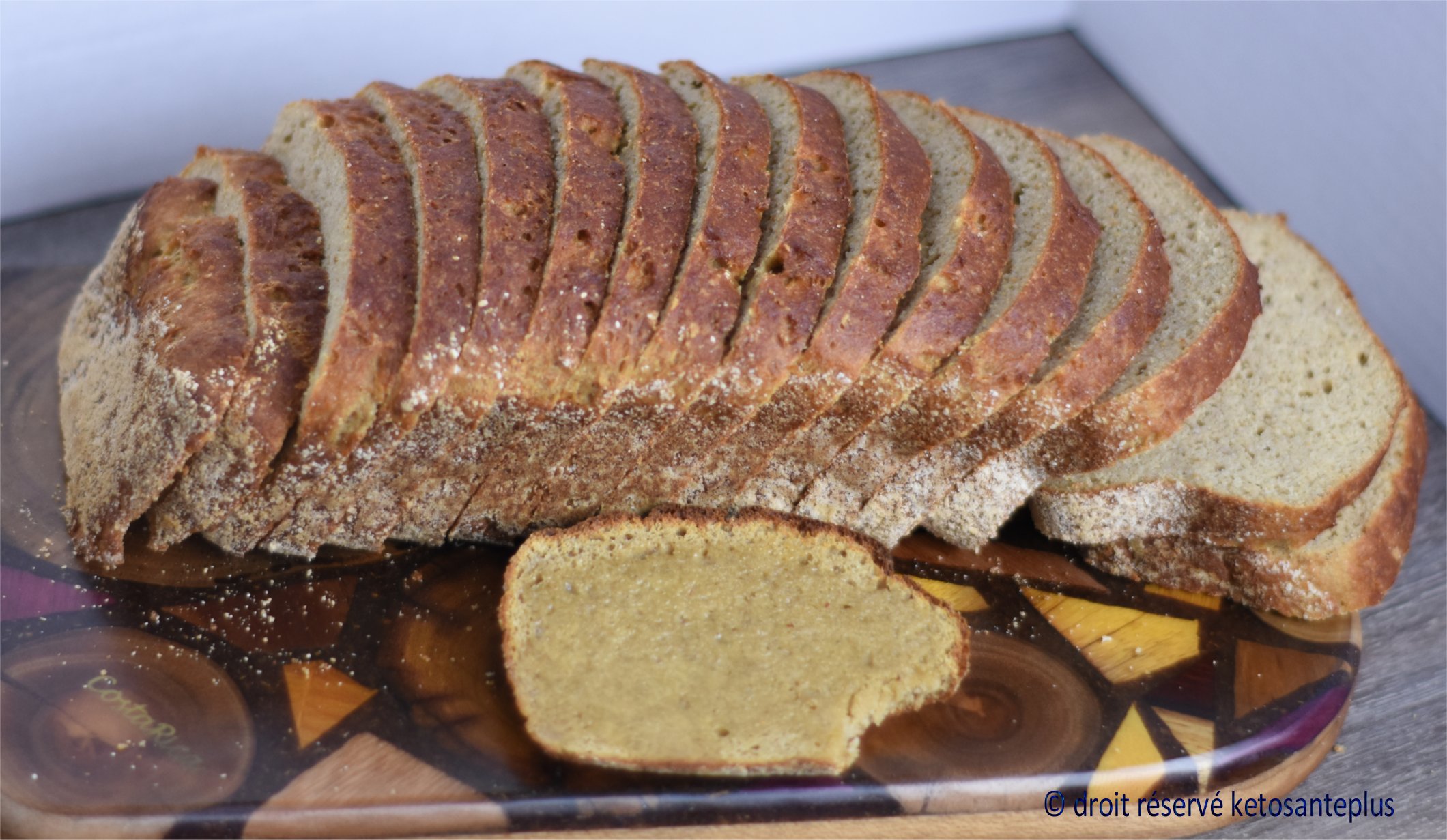 Pain sandwich protéiné keto