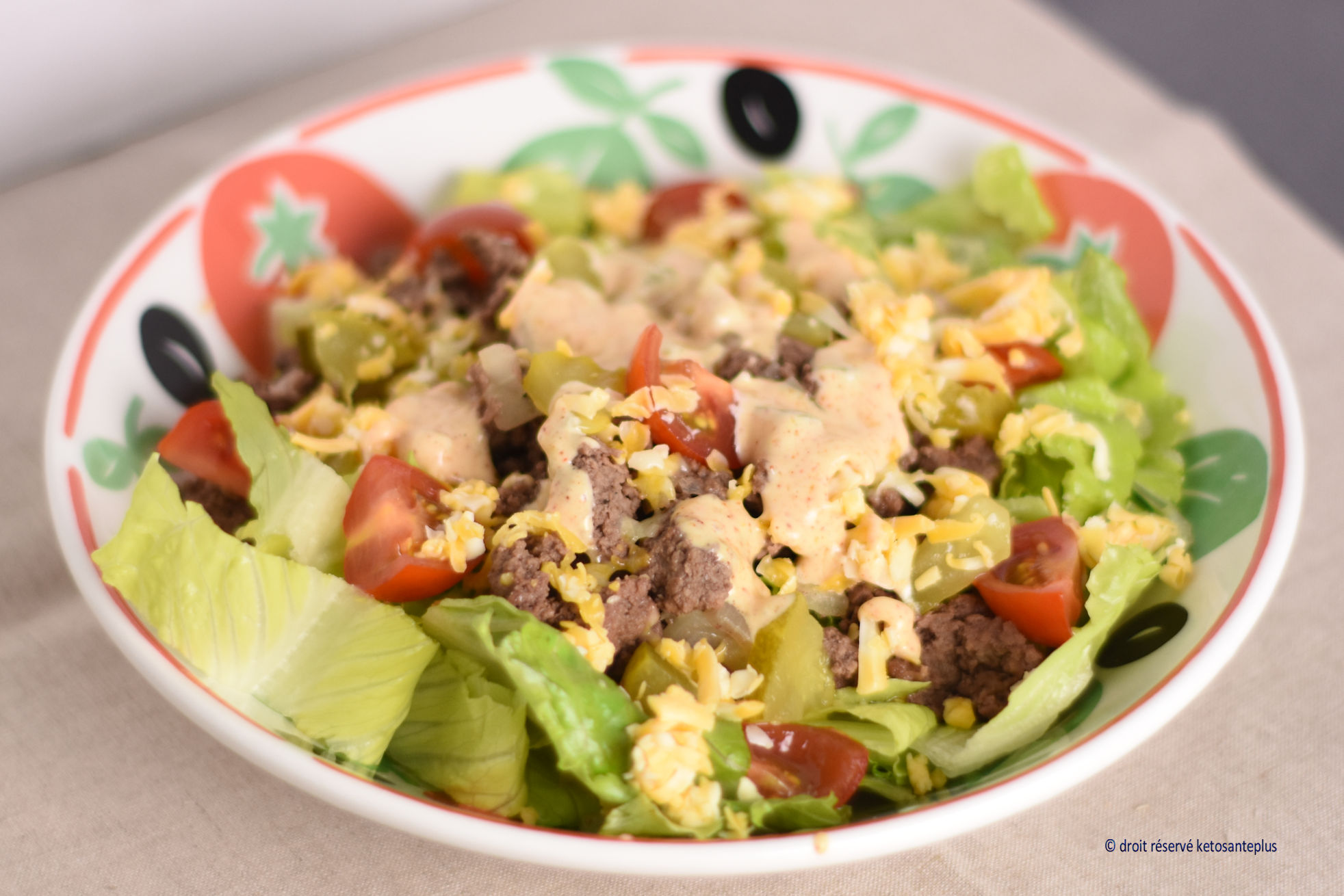 Sauce Big Mac keto