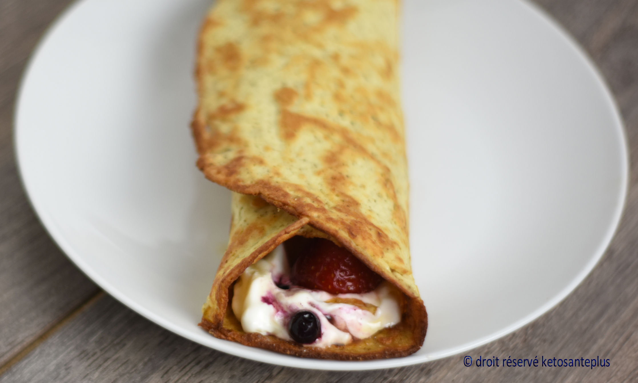 Crêpes minces keto