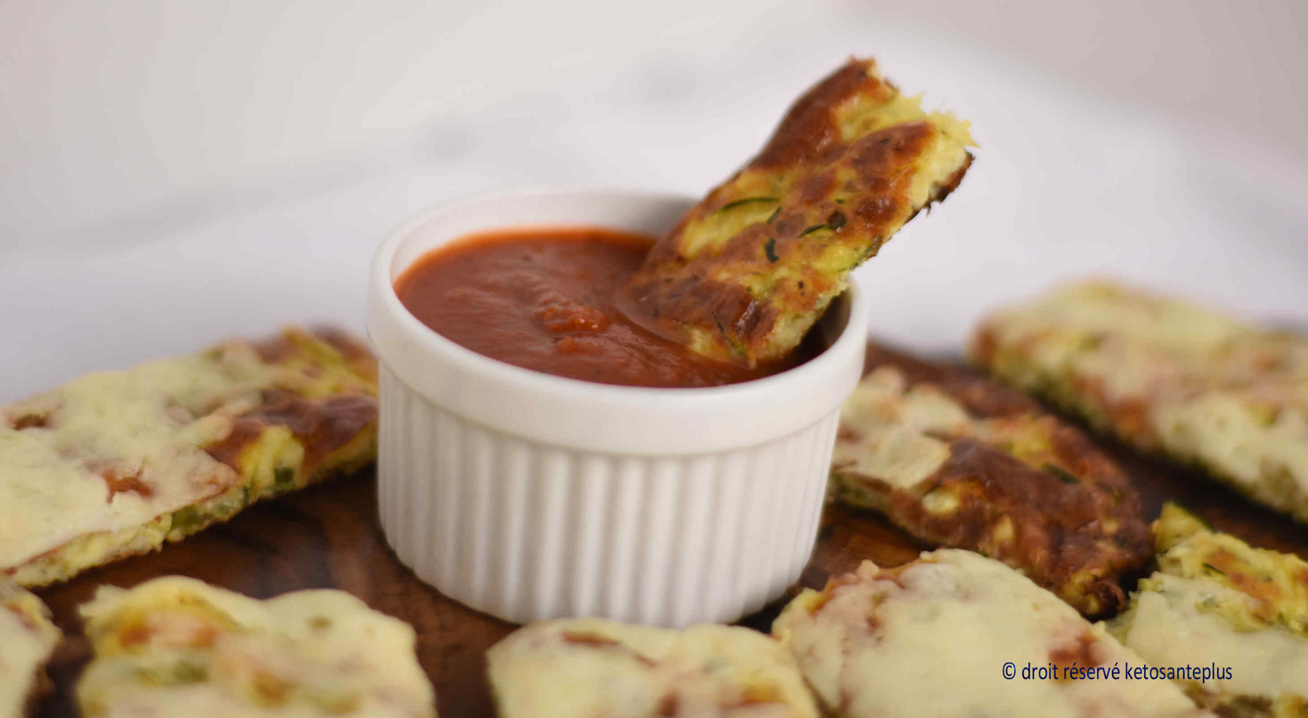 Bâtonnets aux courgettes et au fromage