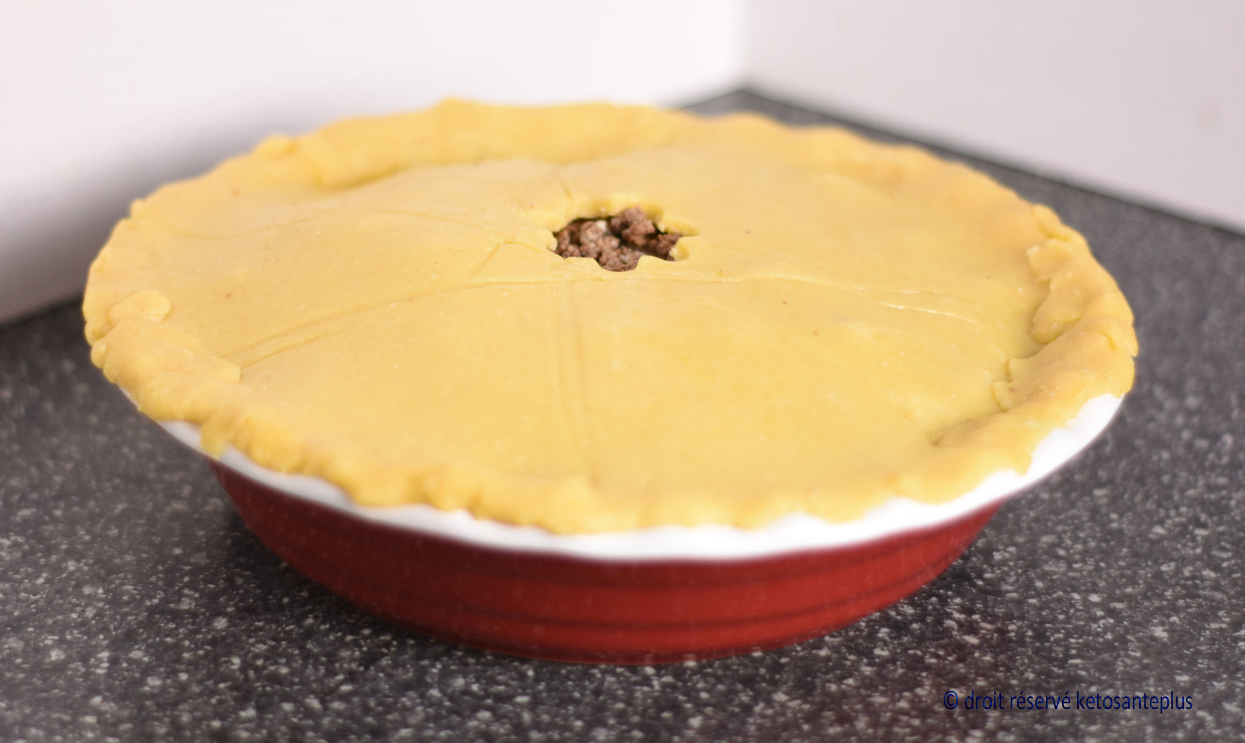 tourtière faible en glucides