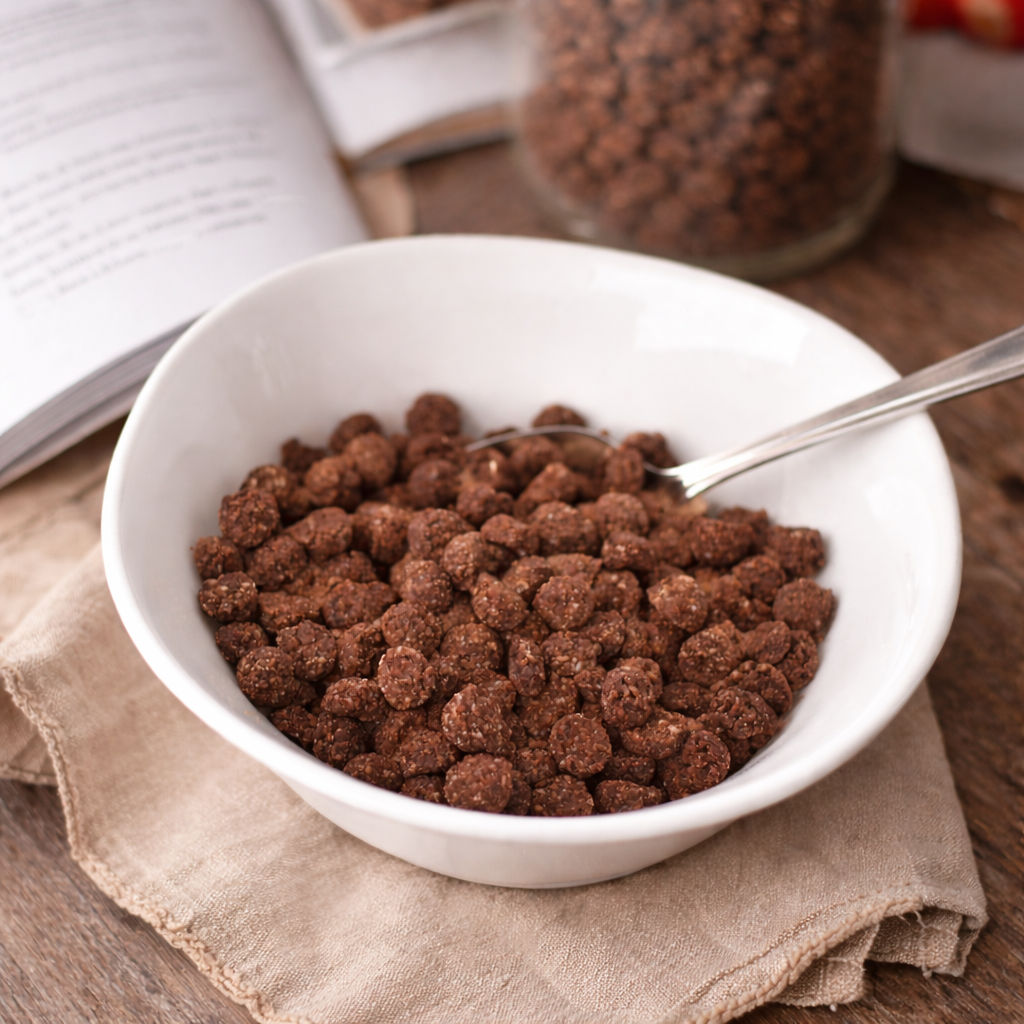 Céréales croquantes au chocolat keto