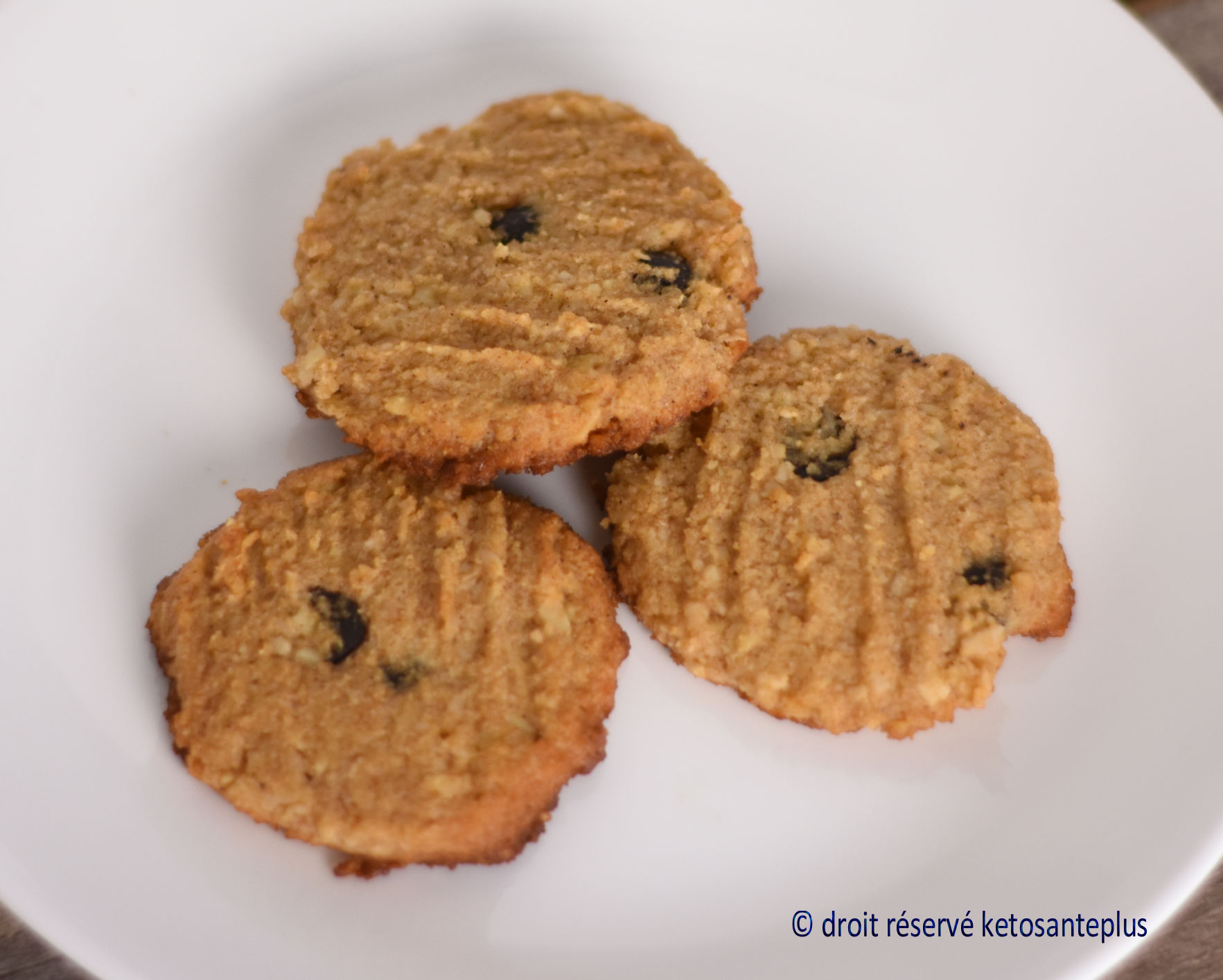 Biscuits à l'avoine keto