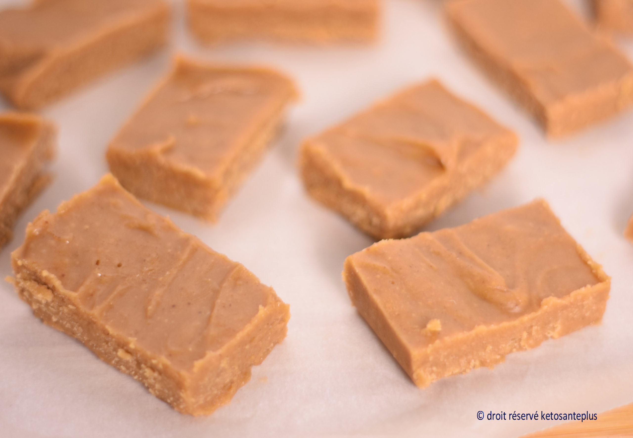 Fudge crémeux au beurre d'arachide