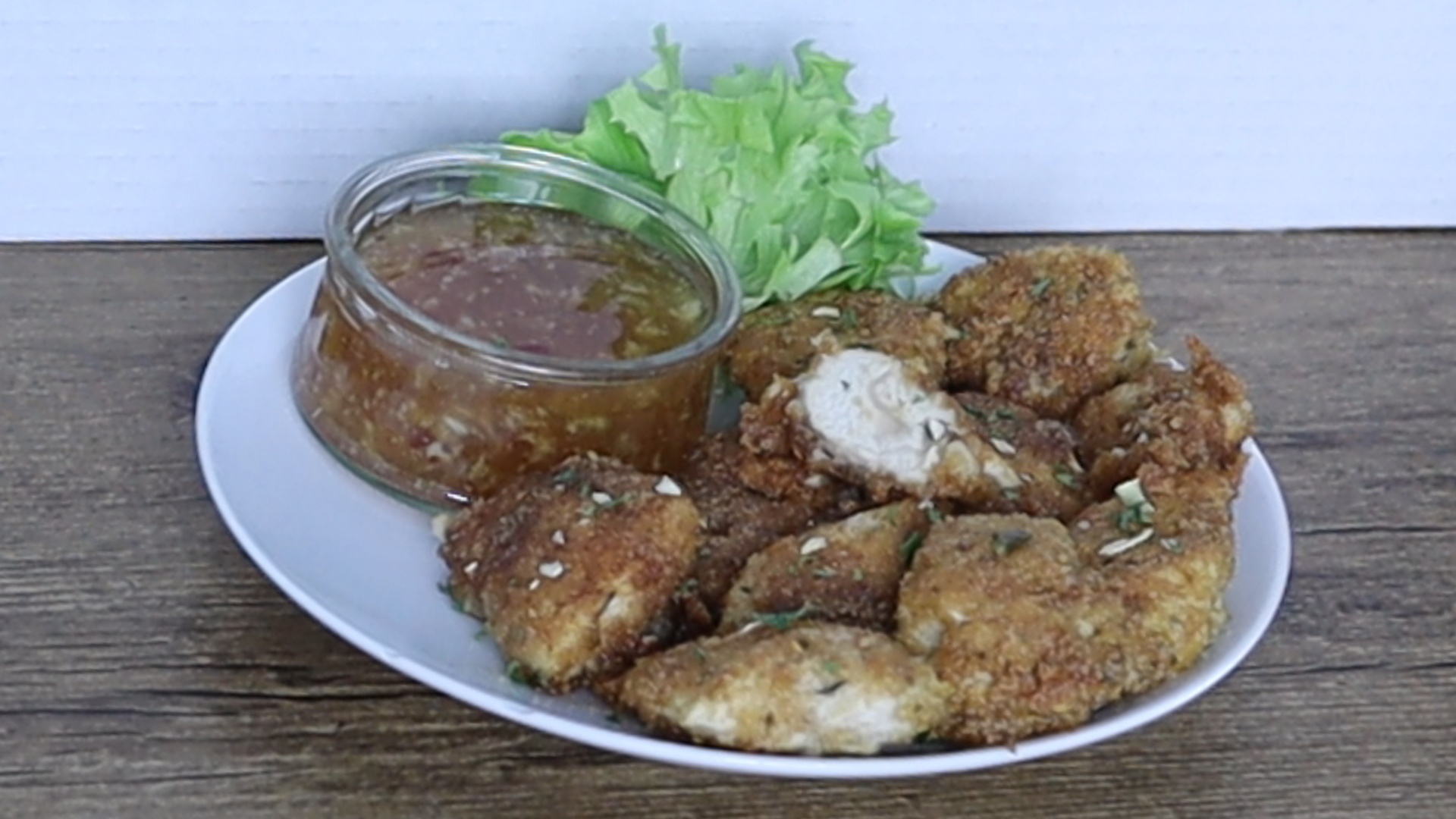 Croquettes de poulet keto