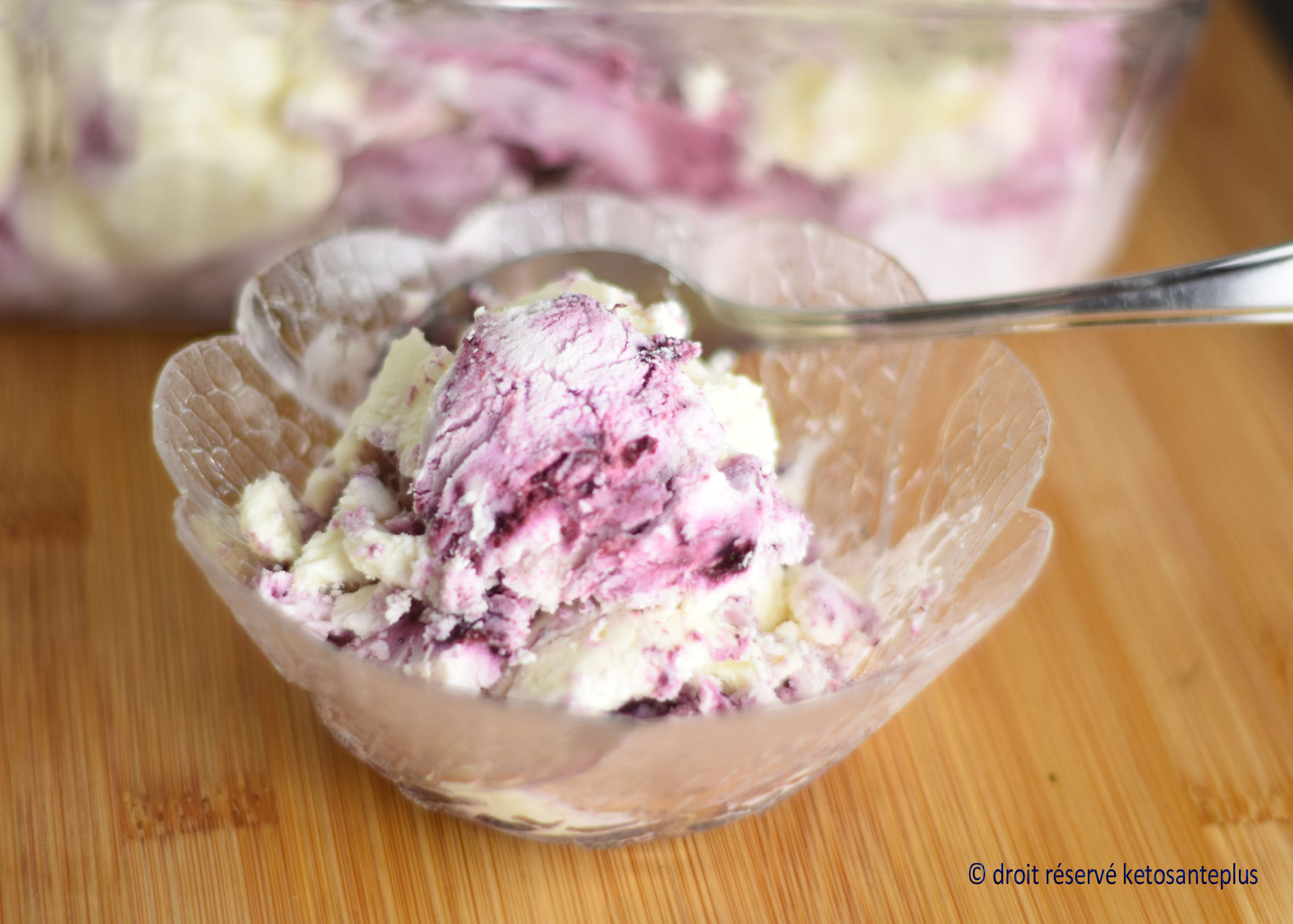 Crème glacée gâteau au fromage
