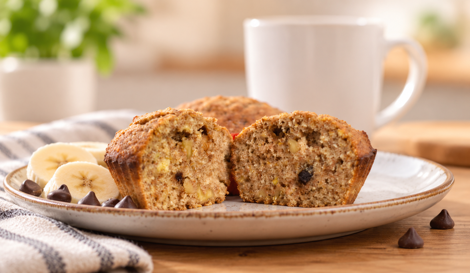 Muffins aux bananes