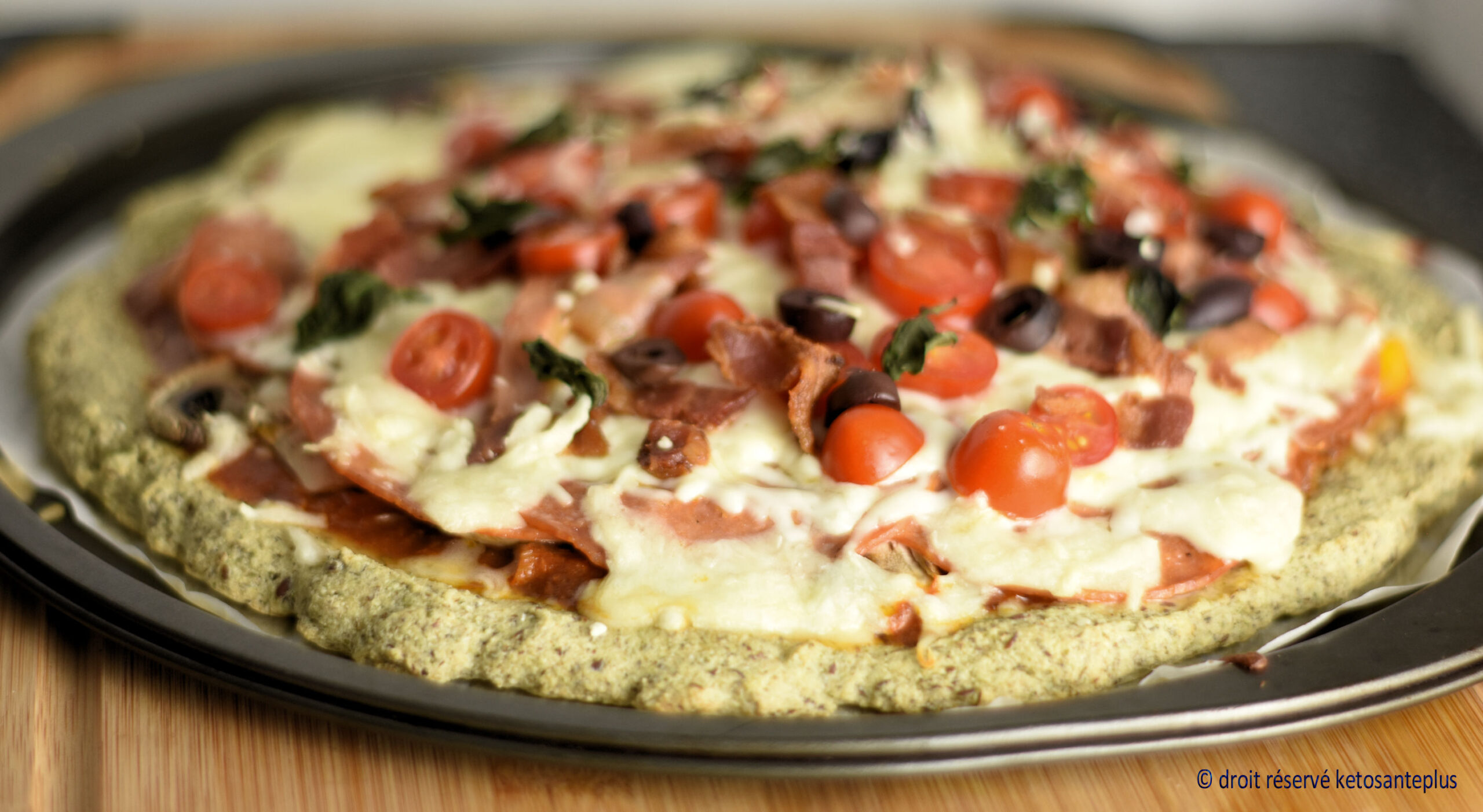 Pâte à pizza keto UnBun