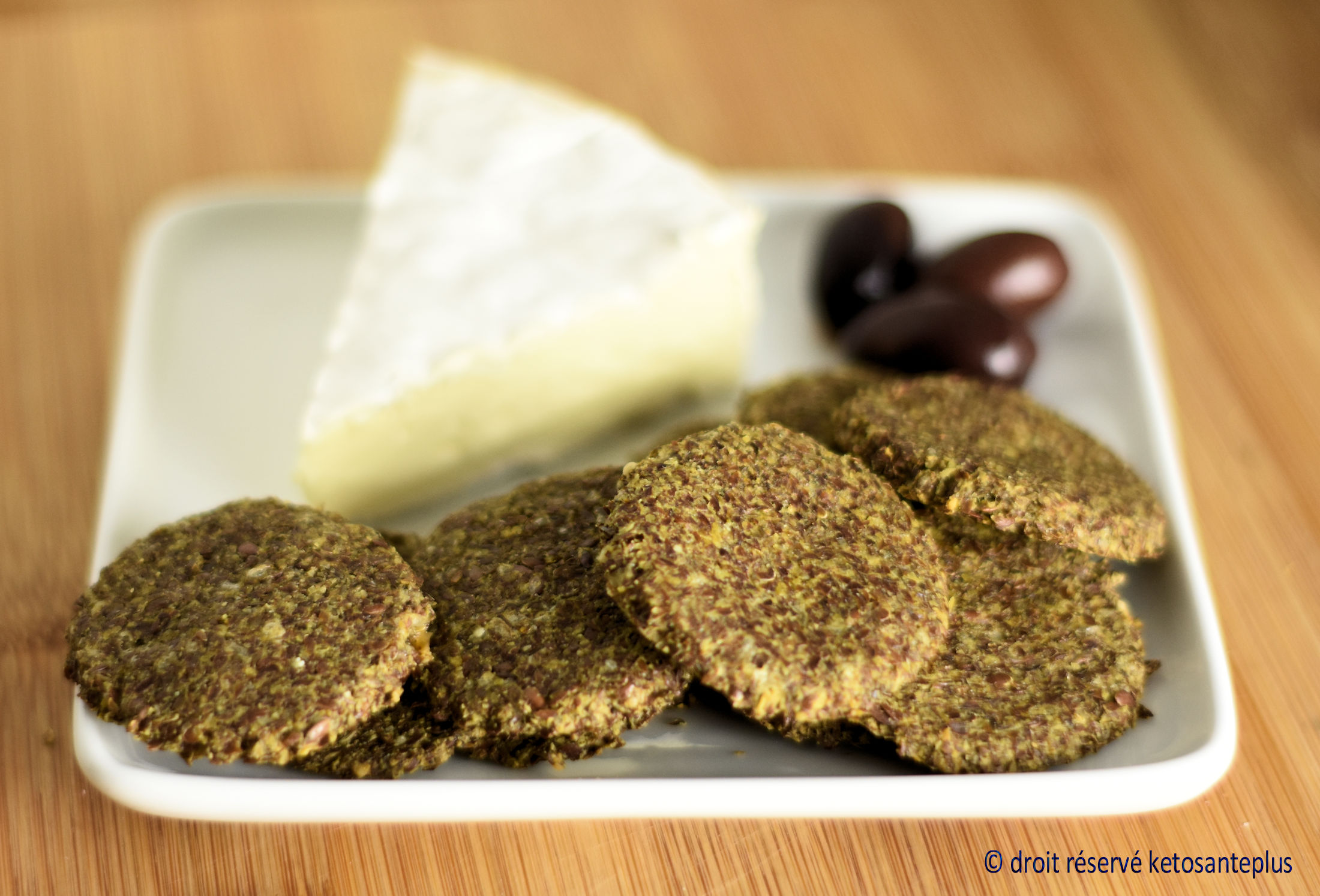 craquelins aux graines de lin et parmesan