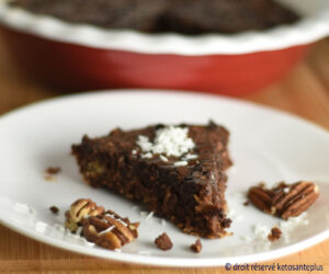 Tarte allemande au chocolat