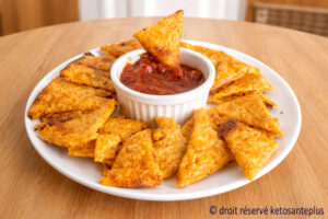 Chips tortillas au fromage