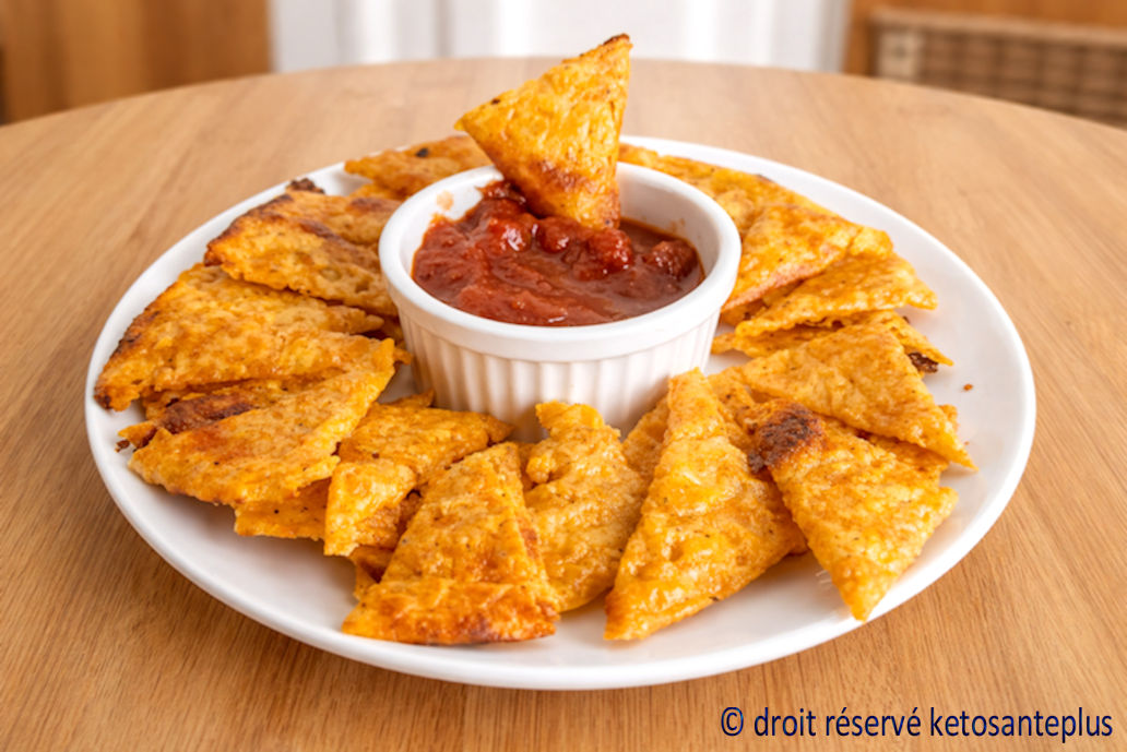 Chips tortillas au fromage