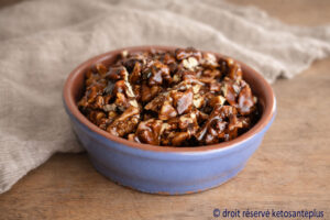 Pacanes caramélisées keto
