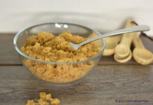 Cassonade keto maison