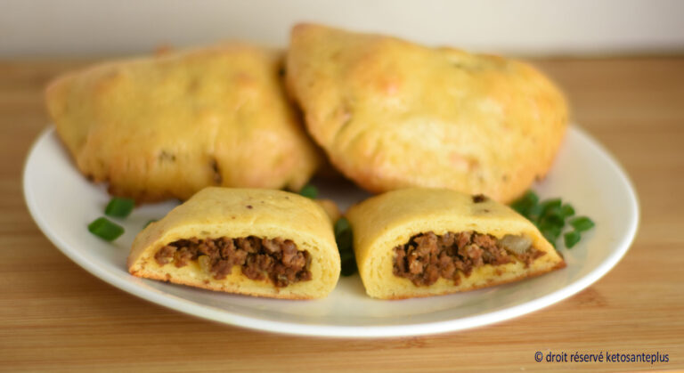 empanadas keto au bœuf haché