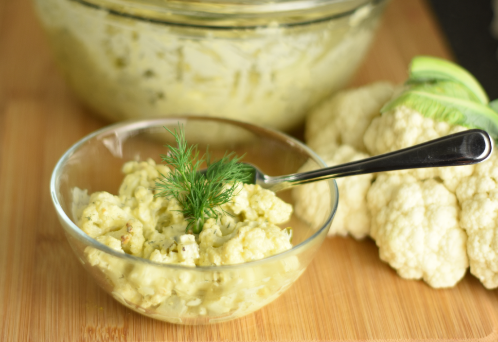 Salade de patates keto