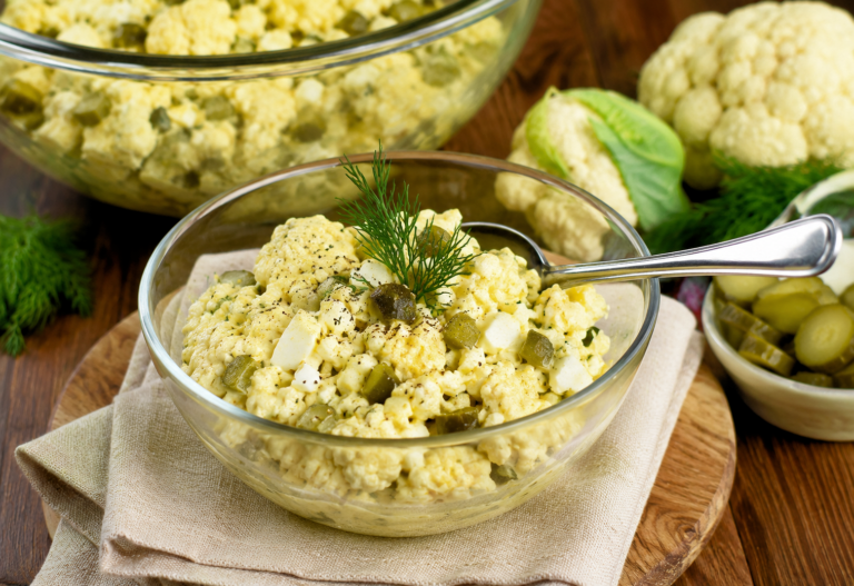 Salade de patates keto
